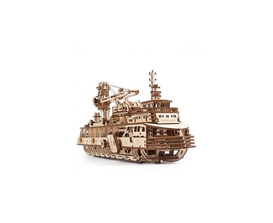 Конструктор Ugears Научно-исследовательское судно (6336919), изображение 3 Конструктор Ugears Научно-исследовательское судно (6336919), изображение 3