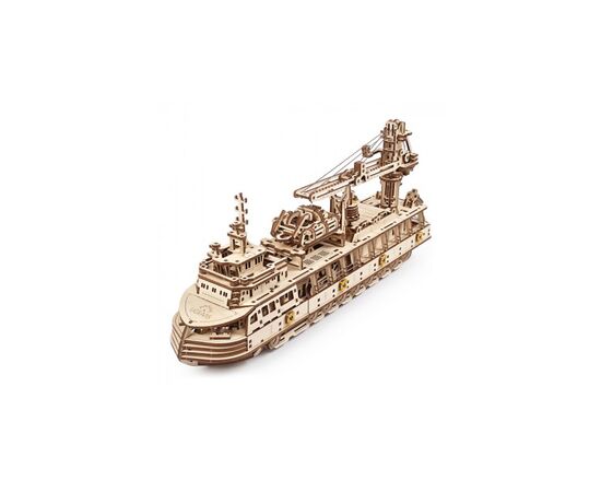 Конструктор Ugears Научно-исследовательское судно (6336919), изображение 4 Конструктор Ugears Научно-исследовательское судно (6336919), изображение 4