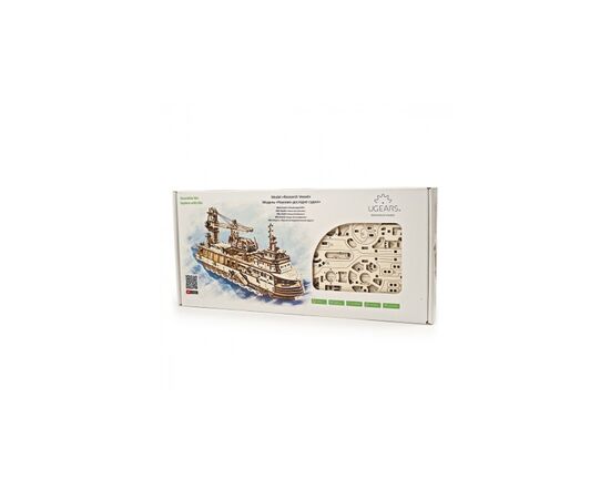 Конструктор Ugears Научно-исследовательское судно (6336919), изображение 6 Конструктор Ugears Научно-исследовательское судно (6336919), изображение 6