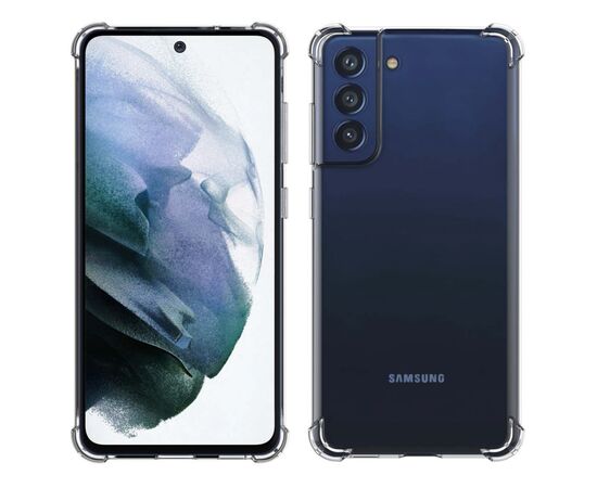 Чехол для моб. телефона BeCover Anti-Shock Samsung Galaxy S21 FE SM-G990 Clear (707196), изображение 6 Чехол для моб. телефона BeCover Anti-Shock Samsung Galaxy S21 FE SM-G990 Clear (707196), изображение 6
