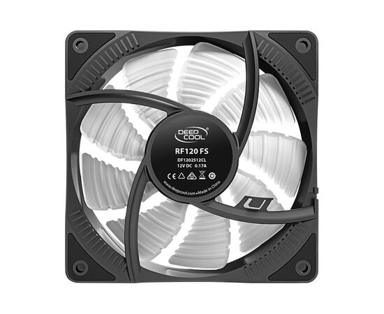 Кулер для корпуса Deepcool RF120FS, изображение 3 Кулер для корпуса Deepcool RF120FS, изображение 3