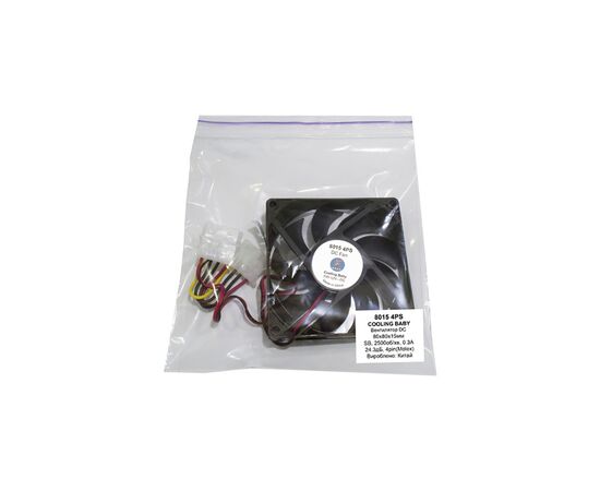 Кулер для корпуса Cooling Baby 8015 4PS, изображение 4 Кулер для корпуса Cooling Baby 8015 4PS, изображение 4