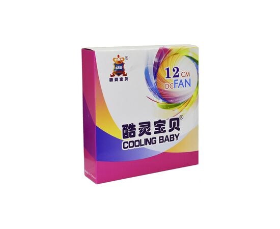 Кулер для корпуса Cooling Baby 12025RGB12, изображение 2 Кулер для корпуса Cooling Baby 12025RGB12, изображение 2