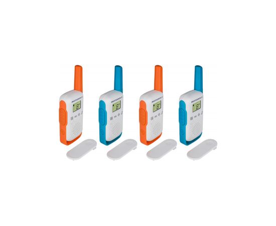 Портативна рація Motorola TALKABOUT T42 Quad Pack (B4P00811MDKMAQ), зображення 2 Портативна рація Motorola TALKABOUT T42 Quad Pack (B4P00811MDKMAQ), зображення 2