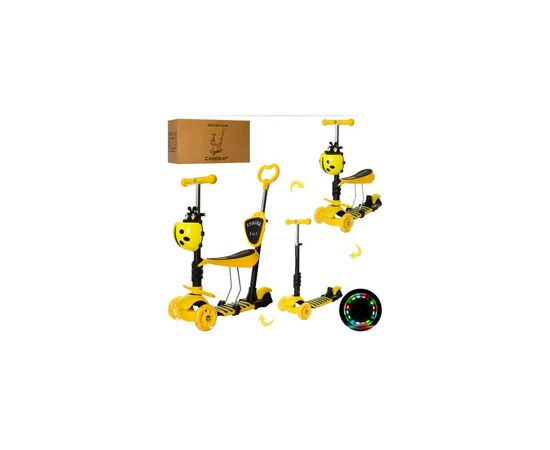 Самокат iTrike 5 в 1 Maxi JR (JR 3-026-Y yellow)