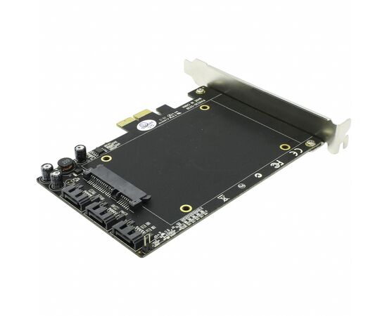 Контроллер RAID SSD+SATAIII 6Gbps 4ch (3HDD+1SSD) MarvelHyper Duo PCI-E ST-Lab (A-550)