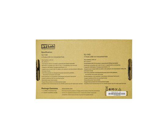 Концентратор ST-Lab 7 ports USB 3.0 metal (IU-140), изображение 8 Концентратор ST-Lab 7 ports USB 3.0 metal (IU-140), изображение 8