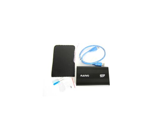 Карман внешний Maiwo K2501A-U3S black, изображение 3 Карман внешний Maiwo K2501A-U3S black, изображение 3