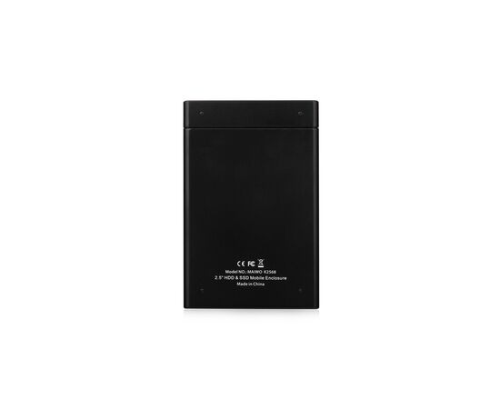 Карман внешний Maiwo 2.5" SATA/SSD HDD to USB 3.0 (K2568 black), изображение 3 Карман внешний Maiwo 2.5" SATA/SSD HDD to USB 3.0 (K2568 black), изображение 3