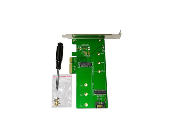 Контроллер Maiwo Multi-Size PCIex4 & SATA to M.2 (M-Key or B-key) KT015 SSD (45774), изображение 3 Контроллер Maiwo Multi-Size PCIex4 & SATA to M.2 (M-Key or B-key) KT015 SSD (45774), изображение 3