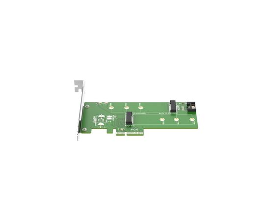 Контроллер Maiwo Multi-Size PCIex4 & SATA to M.2 (M-Key or B-key) KT015 SSD (45774), изображение 4 Контроллер Maiwo Multi-Size PCIex4 & SATA to M.2 (M-Key or B-key) KT015 SSD (45774), изображение 4