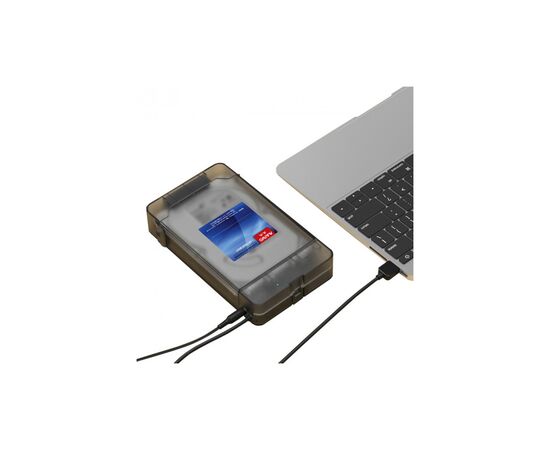 Карман внешний Maiwo K104A USB 3.0 - SATA III, с блоком питания 12В/2А (K10435), изображение 5 Карман внешний Maiwo K104A USB 3.0 - SATA III, с блоком питания 12В/2А (K10435), изображение 5