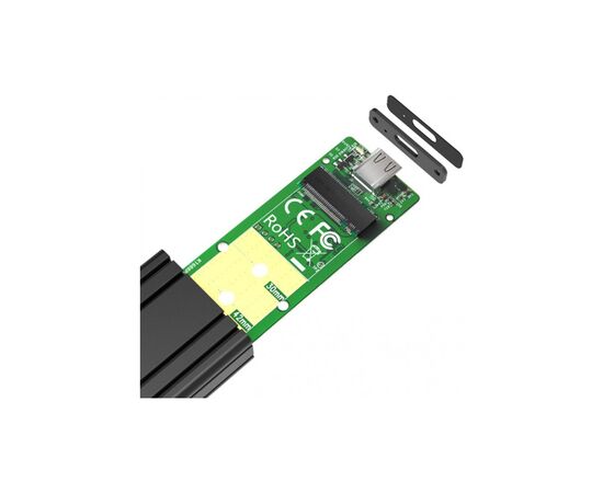 Карман внешний Maiwo M.2 SSD NVMe (PCIe) USB3.1 GEN2 Type-C (K1686P), изображение 5 Карман внешний Maiwo M.2 SSD NVMe (PCIe) USB3.1 GEN2 Type-C (K1686P), изображение 5