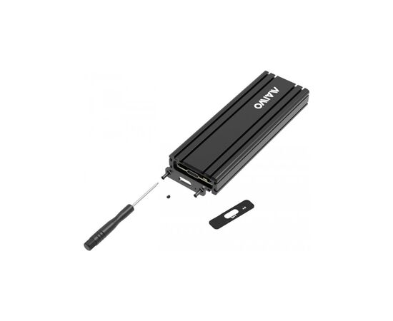Карман внешний Maiwo M.2 SSD NVMe (PCIe) USB3.1 GEN2 Type-C (K1686P), изображение 6 Карман внешний Maiwo M.2 SSD NVMe (PCIe) USB3.1 GEN2 Type-C (K1686P), изображение 6