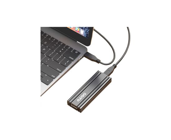 Карман внешний Maiwo M.2 SSD NVMe (PCIe) USB3.1 GEN2 Type-C (K1686P), изображение 7 Карман внешний Maiwo M.2 SSD NVMe (PCIe) USB3.1 GEN2 Type-C (K1686P), изображение 7