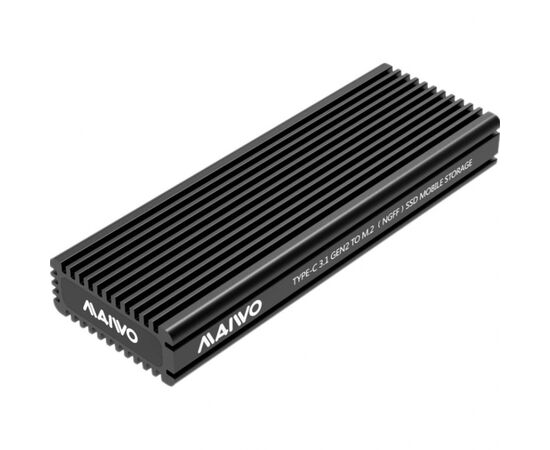 Карман внешний Maiwo M.2 SSD NVMe/SATA combo USB3.1 GEN2 Type-C al. (K1687P2)