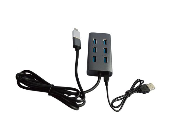 Концентратор Maiwo USB 3.0 Type-A / Type-C to 7х USB3.0 (KH700), изображение 2 Концентратор Maiwo USB 3.0 Type-A / Type-C to 7х USB3.0 (KH700), изображение 2