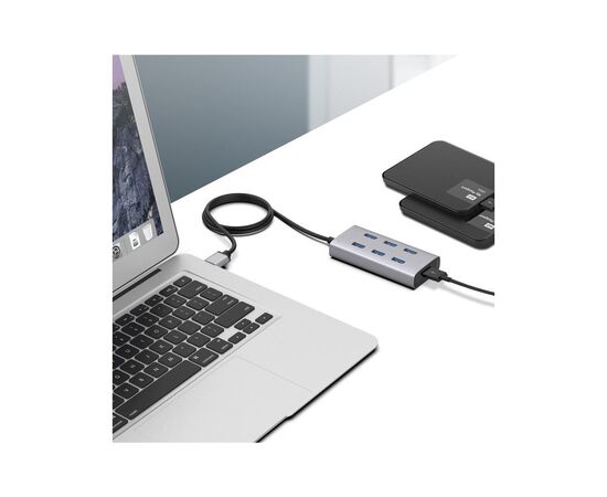 Концентратор Maiwo USB 3.0 Type-A / Type-C to 7х USB3.0 (KH700), изображение 6 Концентратор Maiwo USB 3.0 Type-A / Type-C to 7х USB3.0 (KH700), изображение 6
