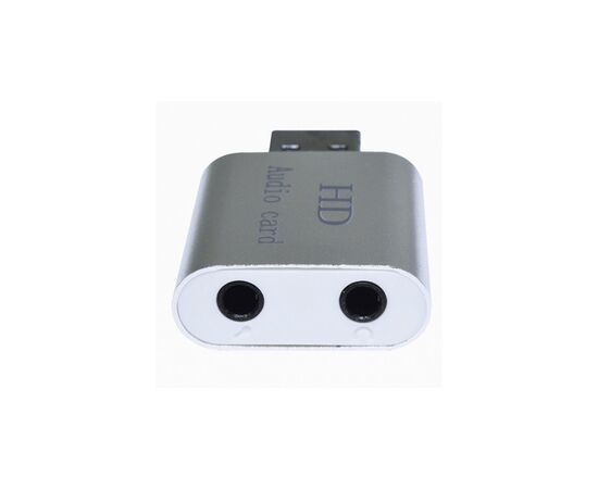 Звуковая плата Dynamode USB-SOUND7-ALU silver, изображение 2 Звуковая плата Dynamode USB-SOUND7-ALU silver, изображение 2