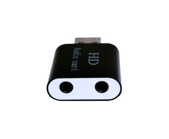 Звуковая плата Dynamode USB-SOUND7-ALU black, изображение 2 Звуковая плата Dynamode USB-SOUND7-ALU black, изображение 2