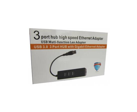 Переходник Dynamode USB 3.0 Type-A - RJ45 Gigabit Lan, 3*USB 3.0 (USB3.0-Type-A-RJ45-HUB3), изображение 4 Переходник Dynamode USB 3.0 Type-A - RJ45 Gigabit Lan, 3*USB 3.0 (USB3.0-Type-A-RJ45-HUB3), изображение 4