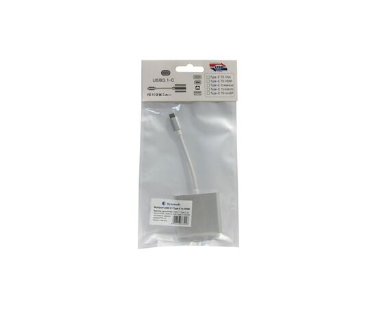 Переходник Dynamode Dynamode USB3.1 Type-C to 1хHDMI, 1хUSB 3.0, 1хUSB Type-C Fe (Multiport USB 3.1 Type-C to HDMI), изображение 4 Переходник Dynamode Dynamode USB3.1 Type-C to 1хHDMI, 1хUSB 3.0, 1хUSB Type-C Fe (Multiport USB 3.1 Type-C to HDMI), изображение 4