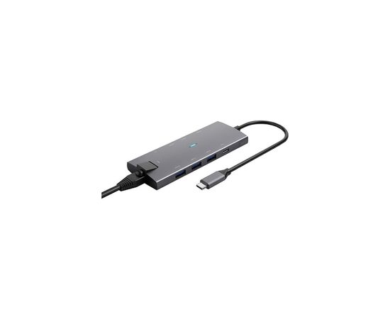 Концентратор Dynamode USB Type-C to HDMI 4K + Mini DP + 3хUSB3.0 + Gigabit RJ45+ U (Dock-9-in-1-TypeC-HDMI-Mini-DP-USB3.0-RJ45), изображение 2 Концентратор Dynamode USB Type-C to HDMI 4K + Mini DP + 3хUSB3.0 + Gigabit RJ45+ U (Dock-9-in-1-TypeC-HDMI-Mini-DP-USB3.0-RJ45), изображение 2