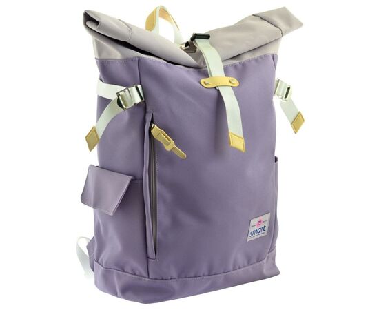 Рюкзак школьный Smart Roll-top T-69 Lavender (557506), изображение 5 Рюкзак школьный Smart Roll-top T-69 Lavender (557506), изображение 5