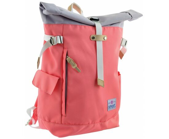 Рюкзак шкільний Smart Roll-top T-69 Peach (557508), зображення 5 Рюкзак шкільний Smart Roll-top T-69 Peach (557508), зображення 5