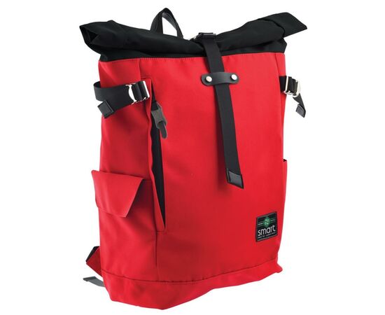 Рюкзак шкільний Smart Roll-top T-69 Red (557514), зображення 8 Рюкзак шкільний Smart Roll-top T-69 Red (557514), зображення 8