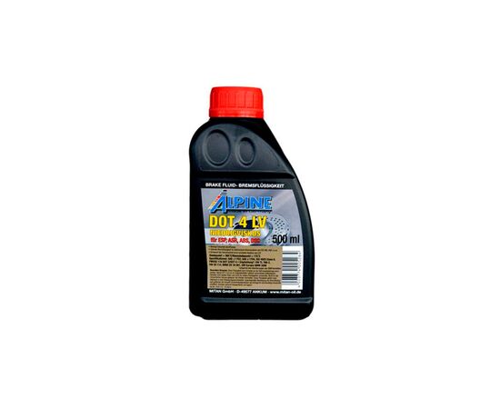 Тормозная жидкость Alpine Brake Fluid DOT 4 LV 0,5л (1117-05)