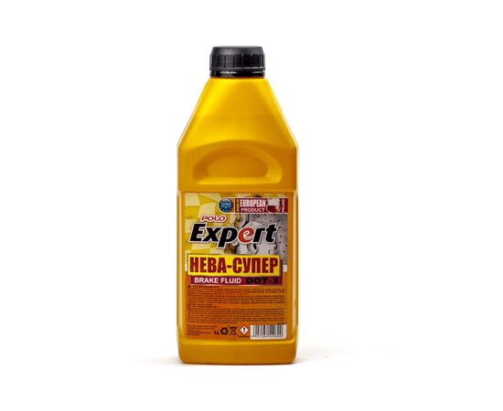 Тормозная жидкость Polo Expert НЕВА ДОТ-3  1л. (3071)