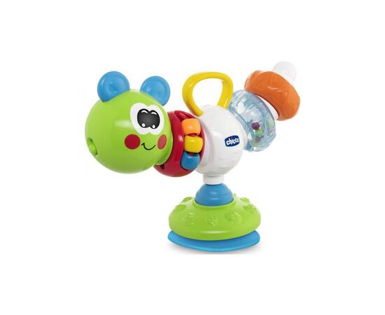 Погремушка Chicco Игрушка для стульчика для кормления Гусеница Фил (10036.00), изображение 2 Погремушка Chicco Игрушка для стульчика для кормления Гусеница Фил (10036.00), изображение 2