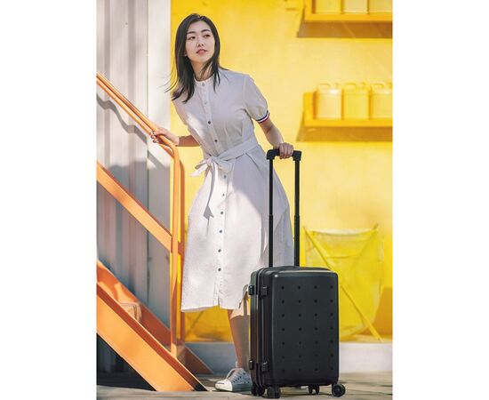 Чемодан Xiaomi Ninetygo Polka dots Luggage 24" Black (6934177714597), изображение 7 Чемодан Xiaomi Ninetygo Polka dots Luggage 24" Black (6934177714597), изображение 7