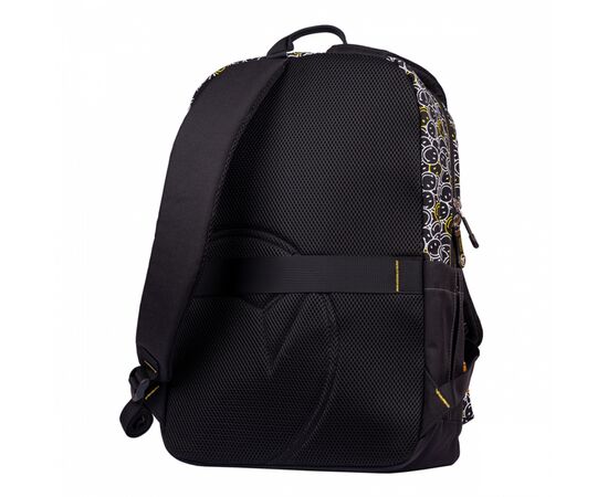 Рюкзак школьный Yes S-56 Smiley World. Black Yellow (554561), изображение 4