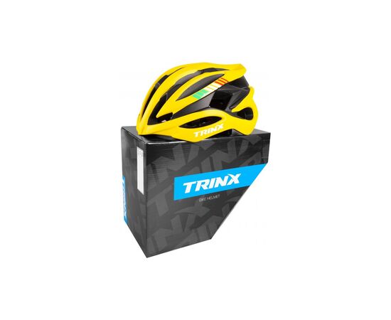 Шлем Trinx TT05 54-57 см Yellow (TT05.yellow), изображение 4 Шлем Trinx TT05 54-57 см Yellow (TT05.yellow), изображение 4
