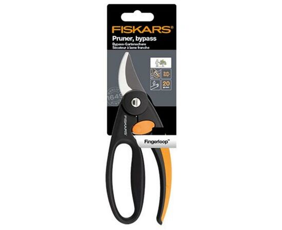 Секатор Fiskars FingerLoop P44 (1001534), изображение 2 Секатор Fiskars FingerLoop P44 (1001534), изображение 2