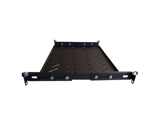 Полка 19" Hypernet 1U глуб. 300мм, в шкафы глубиной 450мм, цвет черный (U-FS-45-Black), изображение 3 Полка 19" Hypernet 1U глуб. 300мм, в шкафы глубиной 450мм, цвет черный (U-FS-45-Black), изображение 3