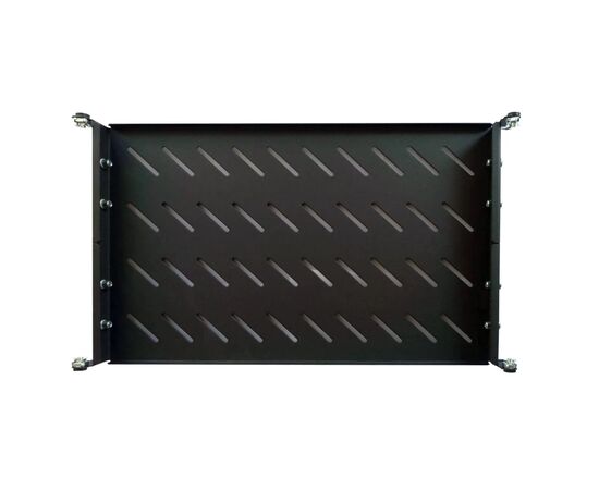 Полка 19" Hypernet 1U глуб. 300мм, в шкафы глубиной 450мм, цвет черный (U-FS-45-Black)