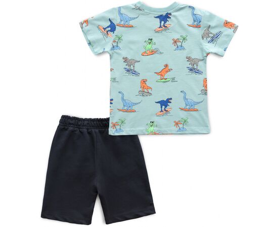 Набор детской одежды Breeze с динозаврами (16404-116B-blue), изображение 4 Набор детской одежды Breeze с динозаврами (16404-116B-blue), изображение 4