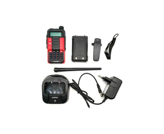 Портативная рация Baofeng UV-10R Red, изображение 2 Портативная рация Baofeng UV-10R Red, изображение 2