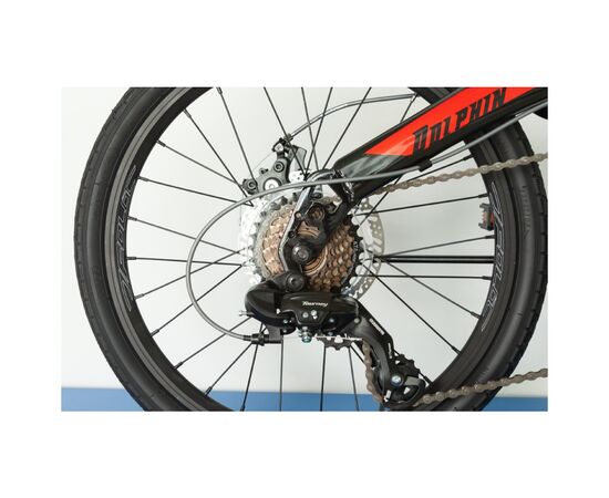 Велосипед Trinx Dolphin 1.0 20" Black-White-Red (DOL1.0BWR), изображение 2 Велосипед Trinx Dolphin 1.0 20" Black-White-Red (DOL1.0BWR), изображение 2