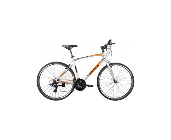 Велосипед Trinx 700C 28" 47 см Grey-Black-Orange (Free1.0(47)GBO)