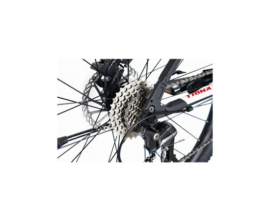 Велосипед Trinx M700 Elite 27.5" рама-21" Matt-Black-White-Red (M700Elite.21MBWR), изображение 5 Велосипед Trinx M700 Elite 27.5" рама-21" Matt-Black-White-Red (M700Elite.21MBWR), изображение 5