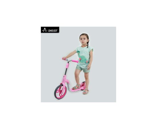 Самокат Daddychild Биговел 2 в 1 Спорт AEST B02 Розовый (6468273), изображение 5 Самокат Daddychild Биговел 2 в 1 Спорт AEST B02 Розовый (6468273), изображение 5