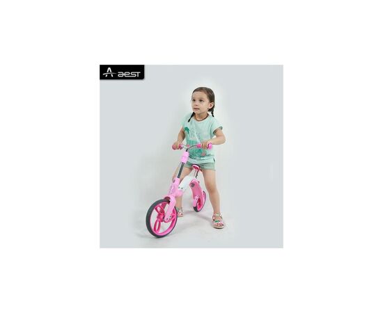Самокат Daddychild Биговел 2 в 1 Спорт AEST B02 Розовый (6468273), изображение 6 Самокат Daddychild Биговел 2 в 1 Спорт AEST B02 Розовый (6468273), изображение 6