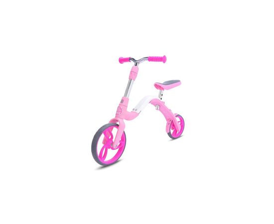 Самокат Daddychild Биговел 2 в 1 Спорт AEST B02 Розовый (6468273)