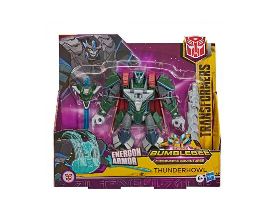 Трансформер Hasbro Transformers Cyberverse Thunderhowl 17 см (6282672), зображення 3 Трансформер Hasbro Transformers Cyberverse Thunderhowl 17 см (6282672), зображення 3