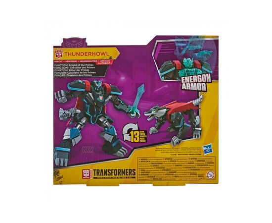Трансформер Hasbro Transformers Cyberverse Thunderhowl 17 см (6282672), зображення 4 Трансформер Hasbro Transformers Cyberverse Thunderhowl 17 см (6282672), зображення 4