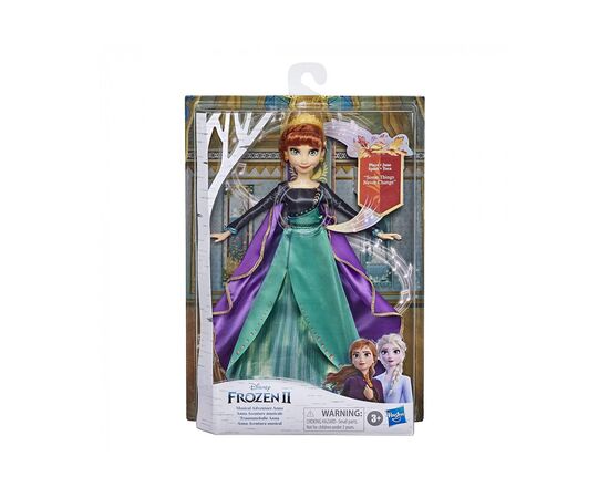 Кукла Hasbro Disney Frozen 2 Музыкальное путешествие Анны 35 см (6283951), изображение 2 Кукла Hasbro Disney Frozen 2 Музыкальное путешествие Анны 35 см (6283951), изображение 2
